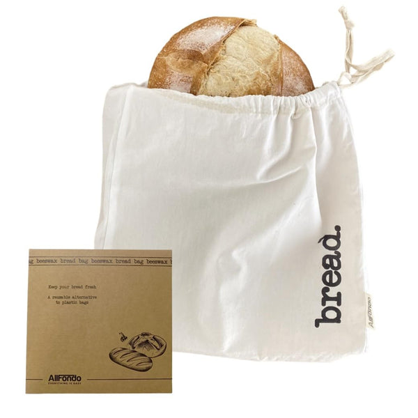 Beeswax Bread Bags — Reusable & Organic