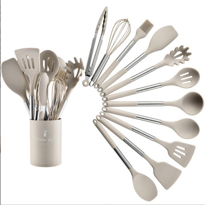 13-Piece Silicone Kitchen Utensil Set